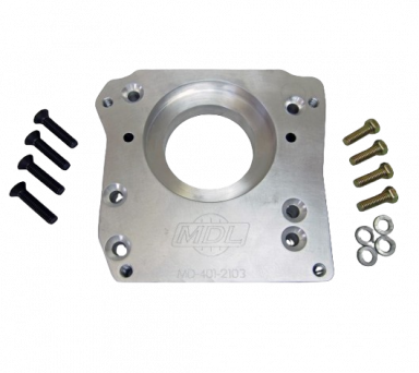 MDL, Ford Ford 140/170ci w/2.77 3-speed bellhousing to 83-93 Ford T5 Adapter plate