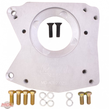 MDL, Ford Wide Pattern to Front Shift T5 Adapter plate, (no rotation)