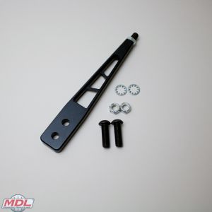 Black Billet Aluminum Shift lever, Straight 8"