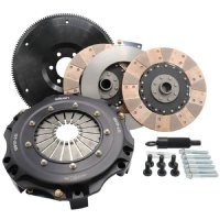 Tilton ST-246 Twin-Disk Clutch/Flywheel Assy, Chevy LS1,2,3,6,7  6 bolt (1250-ft/lb)